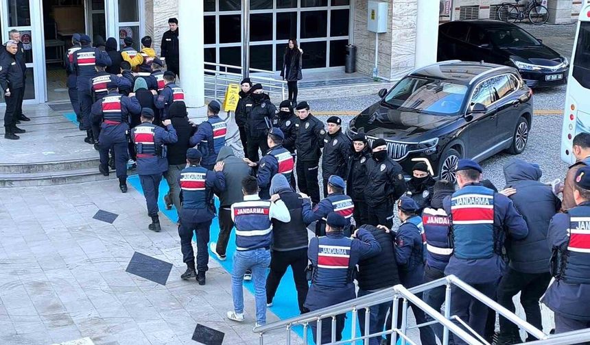 Muğla merkezli büyük operasyon: 11 şüpheli tutuklandı
