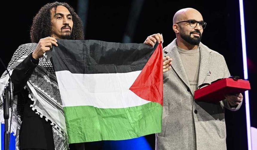 Berlin’de Almanya’ya Filistin tepkisi: Soykırımın ortağısınız!