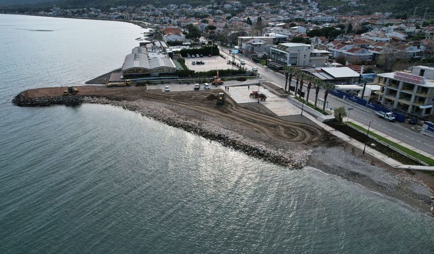 Güzelbahçe’ye yeni yaşam alanı geliyor: Sahilin göz bebeği olacak