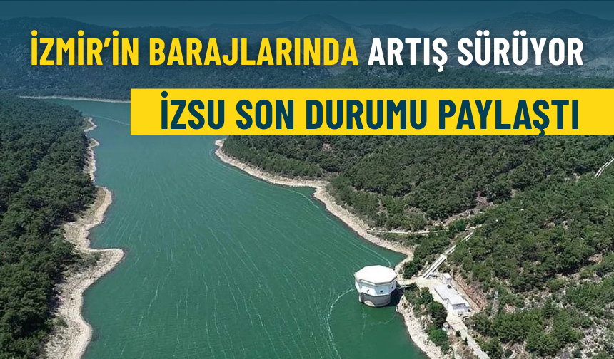 İZSU tek tek açıkladı: İşte İzmir barajlarının güncel durumu