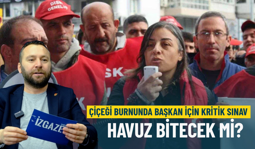 Çiçeği burnunda başkan için kritik sınav: Havuz bitecek mi?