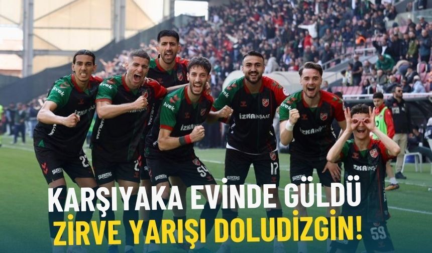 Karşıyaka evinde güldü: Zirve yarışı doludizgin!