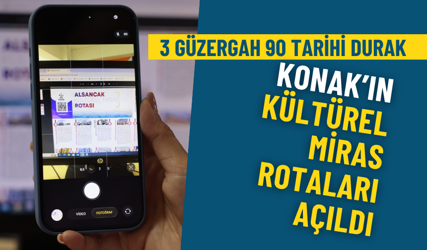 Konak’ın Kültürel Miras Rotaları açıldı: 3 güzergah 90 tarihi durak