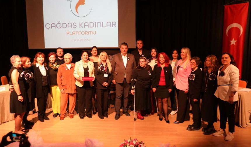 Seferihisar’da 8 Mart’a anlamlı etkinlik: 8 Kadın 8 başarı öyküsü