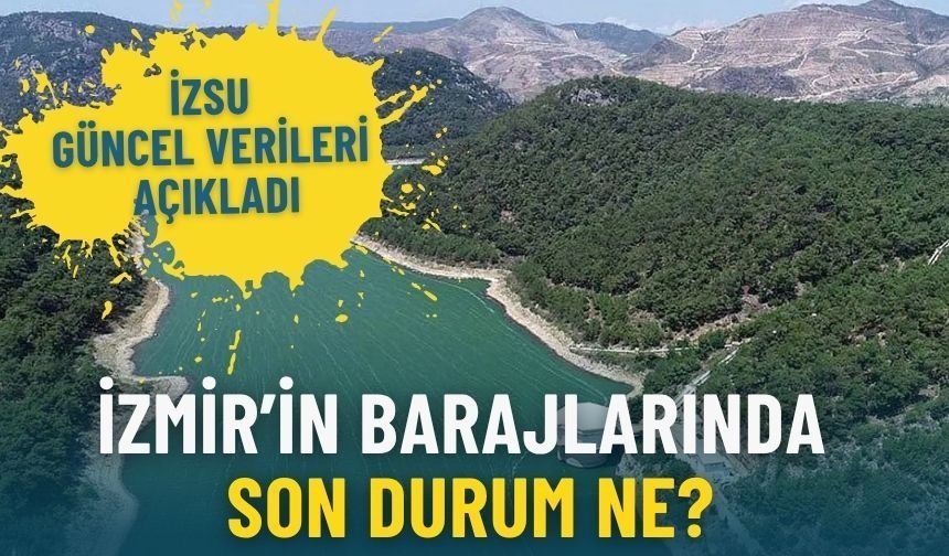 İZSU açıkladı: İzmir’in barajlarında son durum ne?