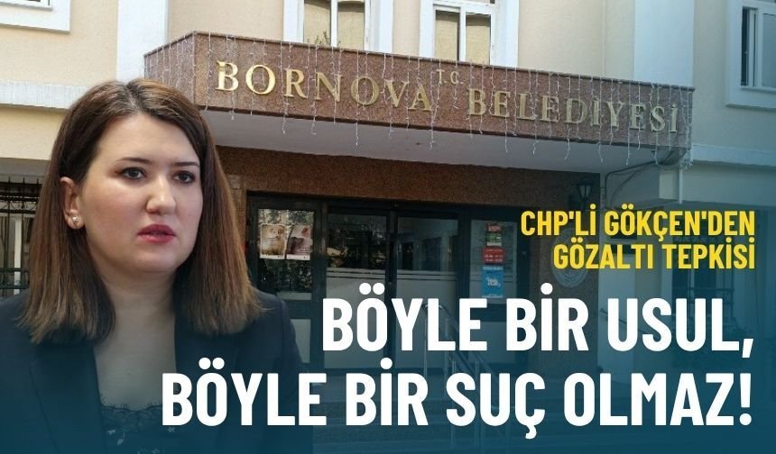 CHP'li Gökçen'den gözaltı tepkisi: Böyle bir usul, böyle bir suç olmaz!