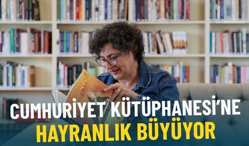 Cumhuriyet Kütüphanesi’ne hayranlık büyüyor