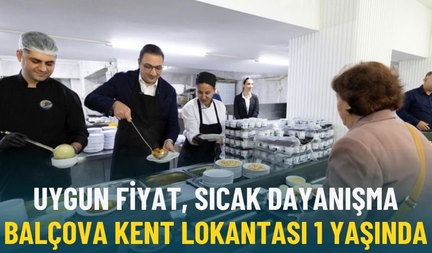 Uygun fiyat, sıcak dayanışma: Balçova Kent Lokantası 1 yaşında