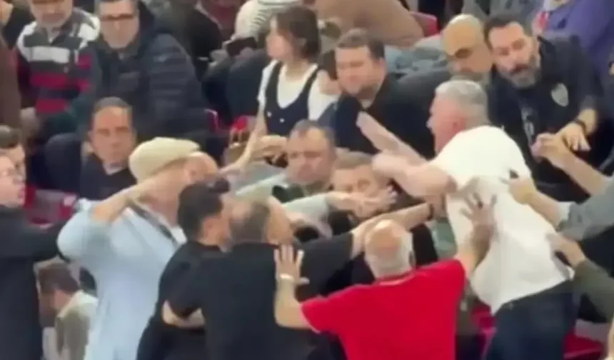 Ölüm kalım maçında KSK galip: Protokol tribününde arbede!