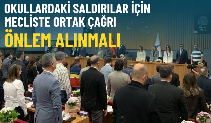 Okullardaki saldırılar için mecliste ortak çağrı: Önlem alınmalı