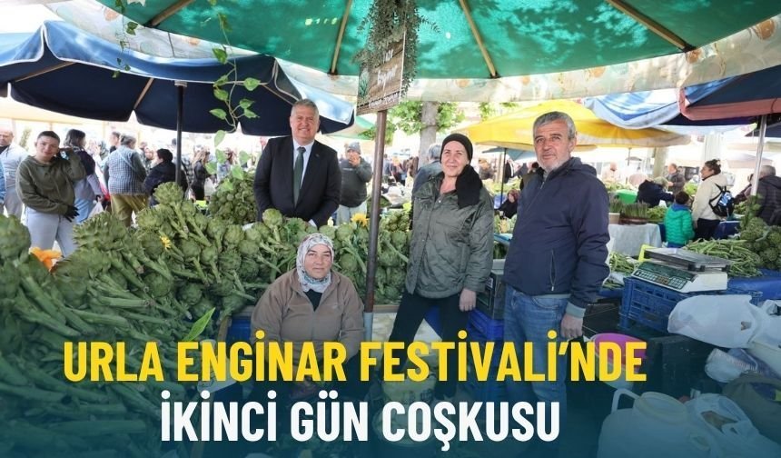 Urla Enginar Festivali’nde ikinci gün coşkusu