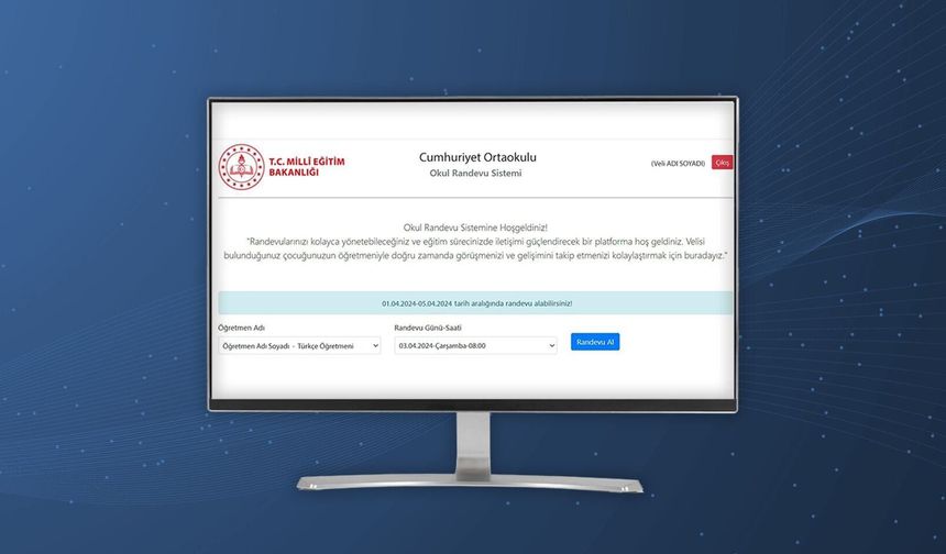 MEB duyurdu: Artık okullar veli adına randevu oluşturabilecek