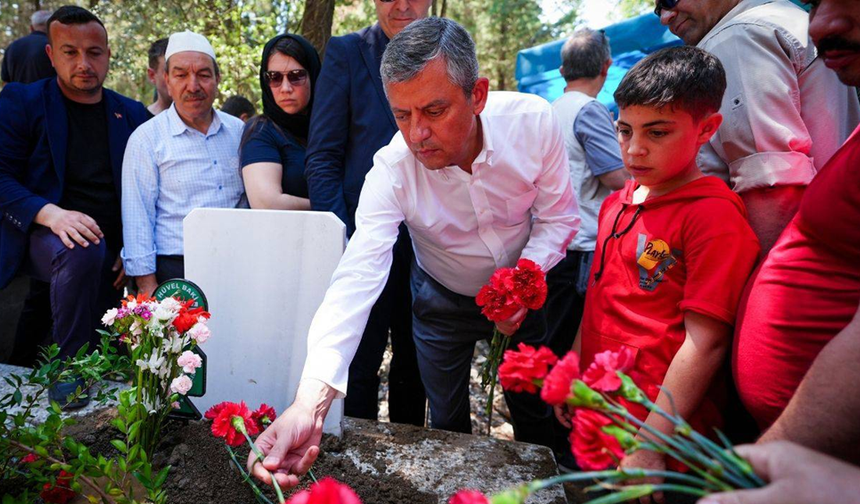 Özgür Özel’in amcası son yolculuğuna uğurlandı