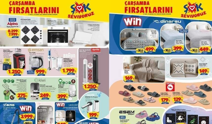 ŞOK 27 Mayıs 2026 kataloğu yayımlandı: Hangi ürünle indirimde?