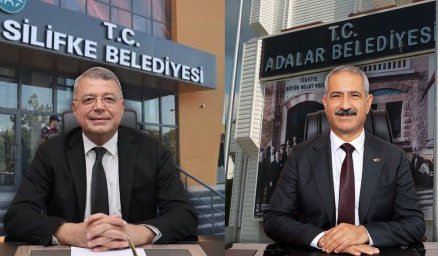 Adalar ve Silifke Belediye Başkanları görevden uzaklaştırıldı