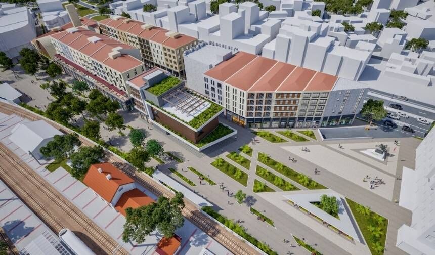 Kasaplar Meydanı dönüşüyor: Çiğli’ye yeni kültür ve yaşam merkezi