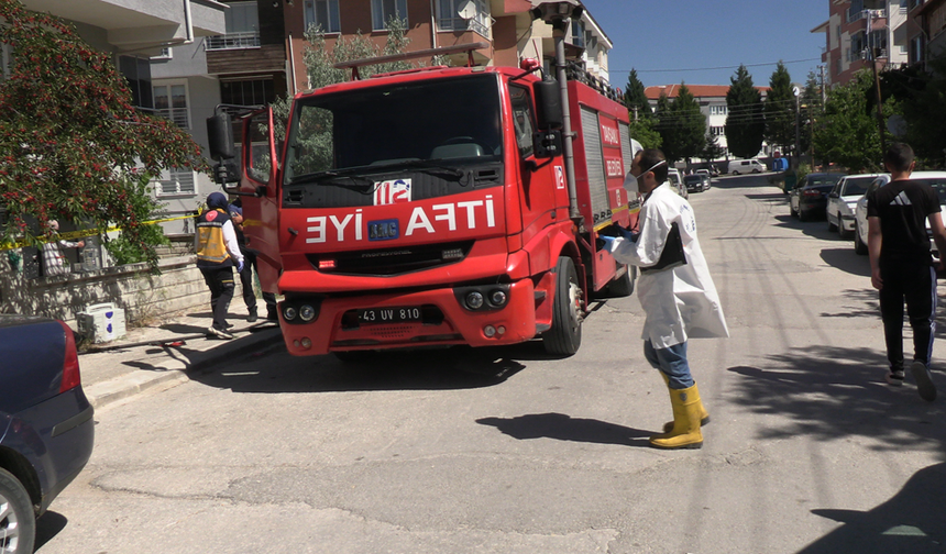 Kütahya’da evde çıkan yangında 1 kişi hayatını kaybetti