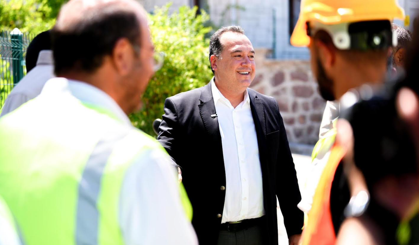Başkan Dutlulu yerinde inceledi: Akgedik’de altyapı hamlesi