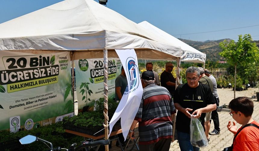 Selçuk’ta aracısız ‘Üretici Pazarı’