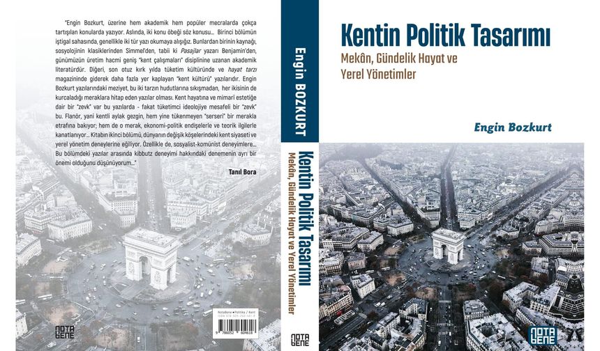 'Kentin Politik Tasarımı' yerel yönetimlere ilham olacak: Bozkurt yeni kitabını imzalayacak