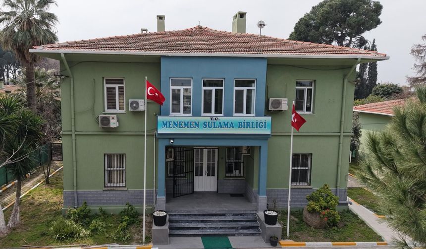 Menemen Sulama Birliği’nin araçları vitrinde