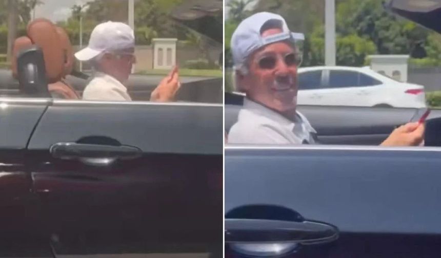 Epstein'a benzetilen kişi trafikte görüntülendi! Komplo teorileri gündeme geldi