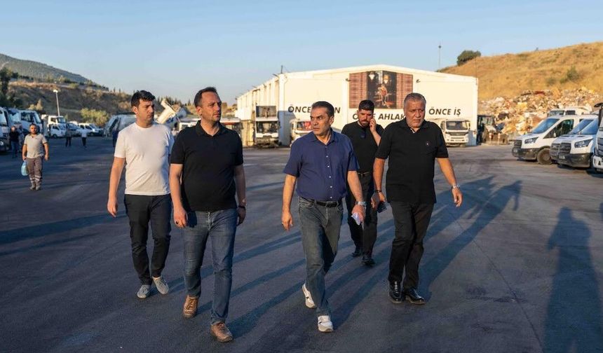 Başkan Eşki’den sabah mesaisi: Kent bostanı sayısı artacak