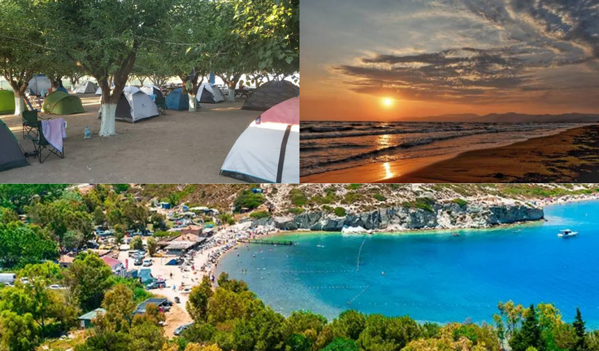 İzmir’de doğayla iç içe kamp yapabileceğiniz 3 yer