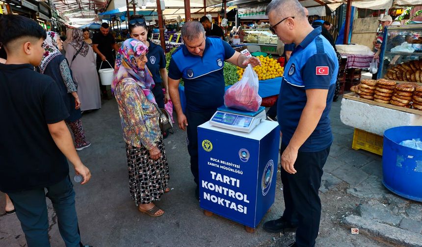 Buca’nın pazarlarında güvenli alışveriş dönemi
