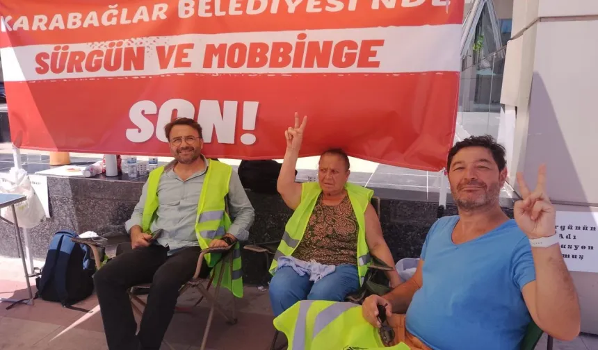 Karabağlar Belediyesi’nde iki haftalık eylem sona erdi: Mengirkaon’dan yeni karar!