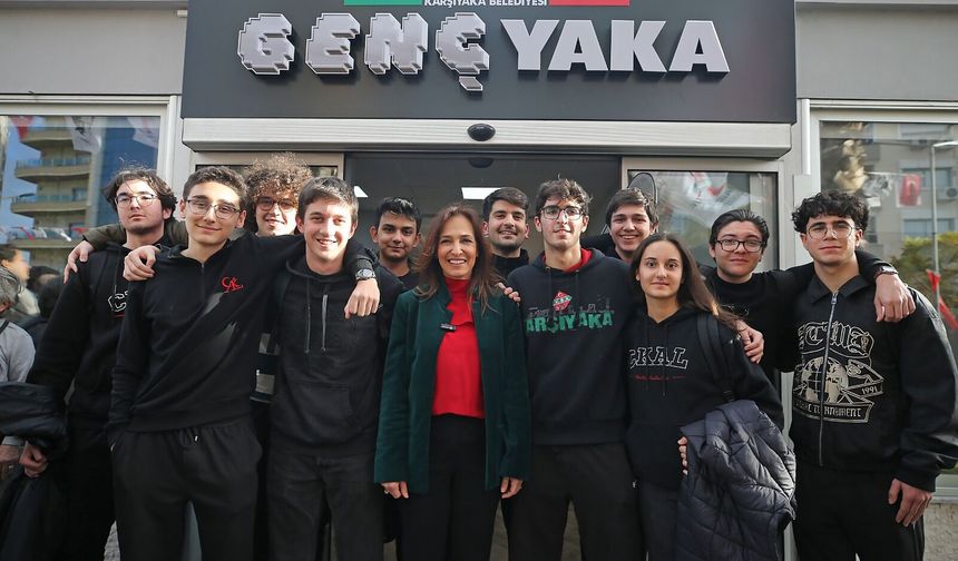 Karşıyaka’da gençlerin yeni buluşma noktası: Genç Yaka!