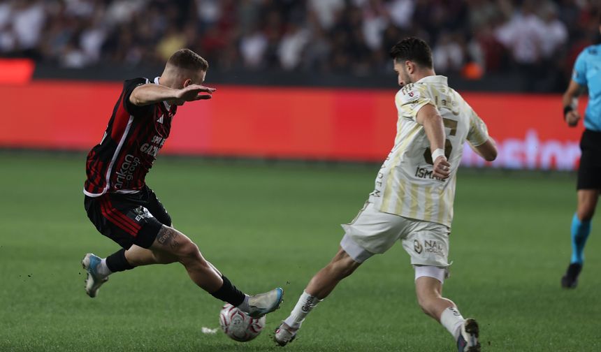 Gaziantep'te sessiz gece: Fenerbahçe deplasmanda 1 puana razı oldu