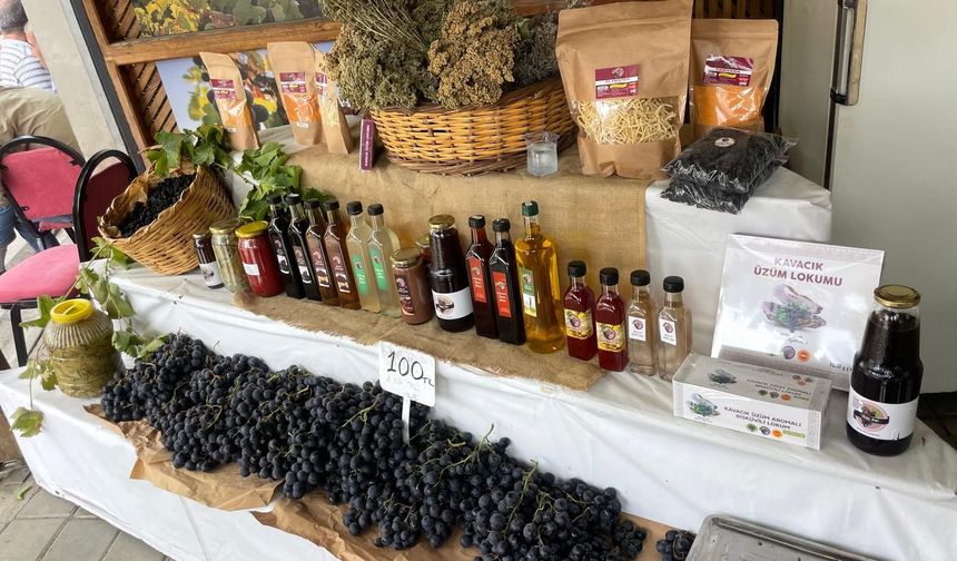 Kavacık Üzüm Festivali'ne kadın emeği ve yerel üretim damga vurdu