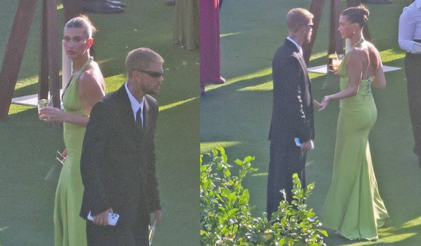 Justin Bieber ve Hailey Bieber düğünde gerildi! O anlar gündem oldu