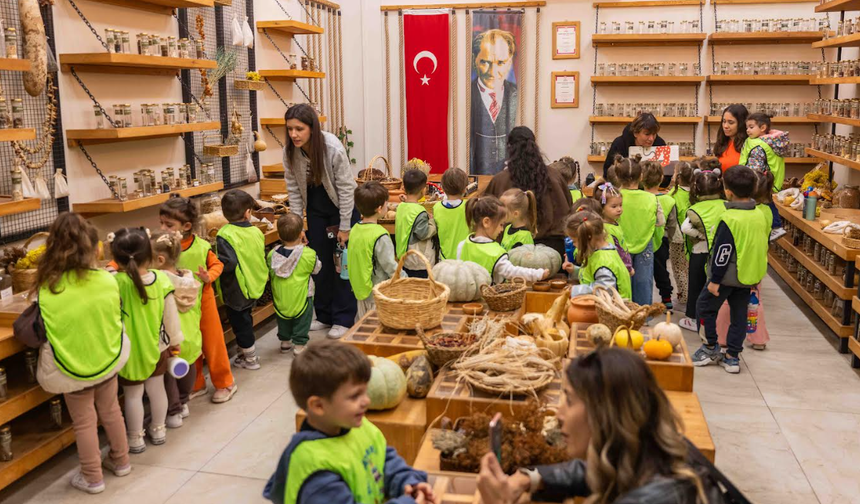 Bornova’da minik eller geleceğe kök saldı: 50 zeytin fidanı dikildi!