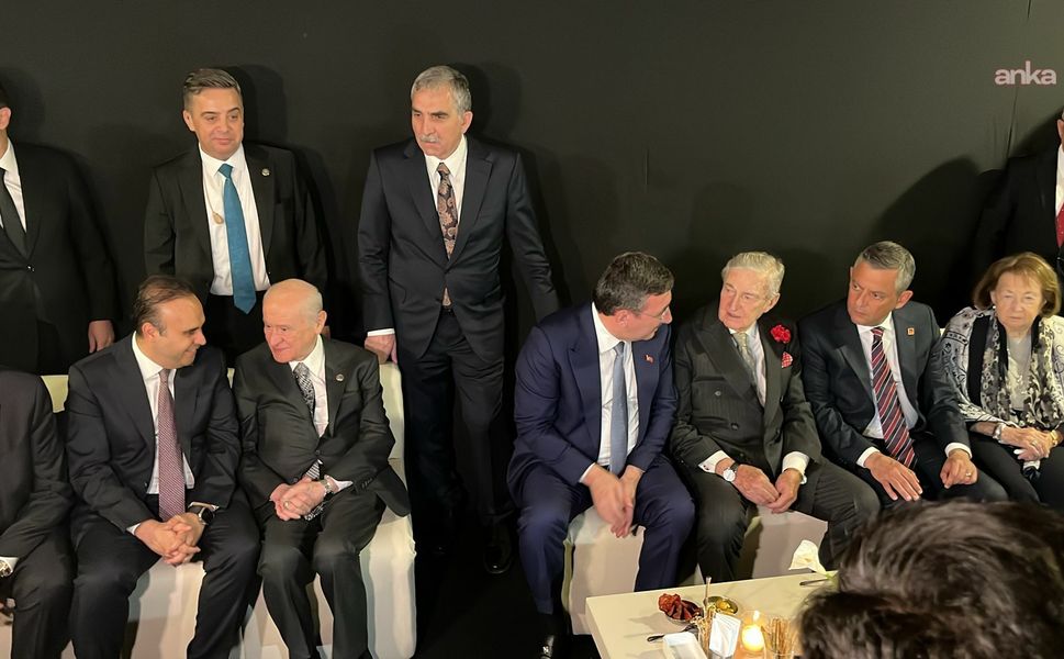 Özel, Babacan, Bahçeli ve Cevdet Yılmaz Koç Holding davetinde bir araya geldi