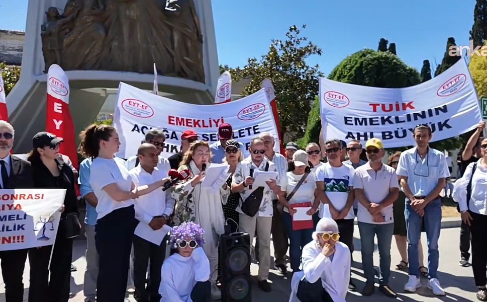 EYT ve Emekliler Federasyonu: Bizi insanca yaşatmayan düzeni reddediyoruz