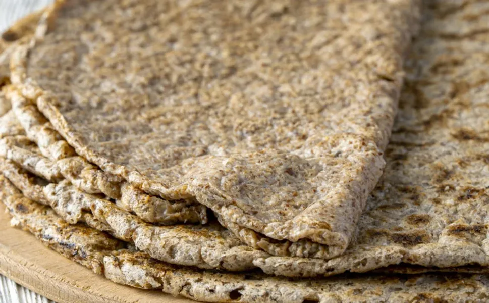 Ekmek yerine bunu tüketin! 4 Malzemeyle yapılan Fit Lavaş tarifi