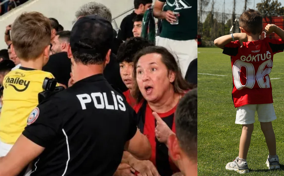 Forması çıkartılan minik taraftar Göktuğ Gençlerbirliği'nde ağırlandı