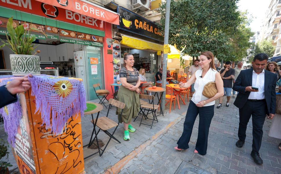 Konak’taki iki sokağa modern dokunuş