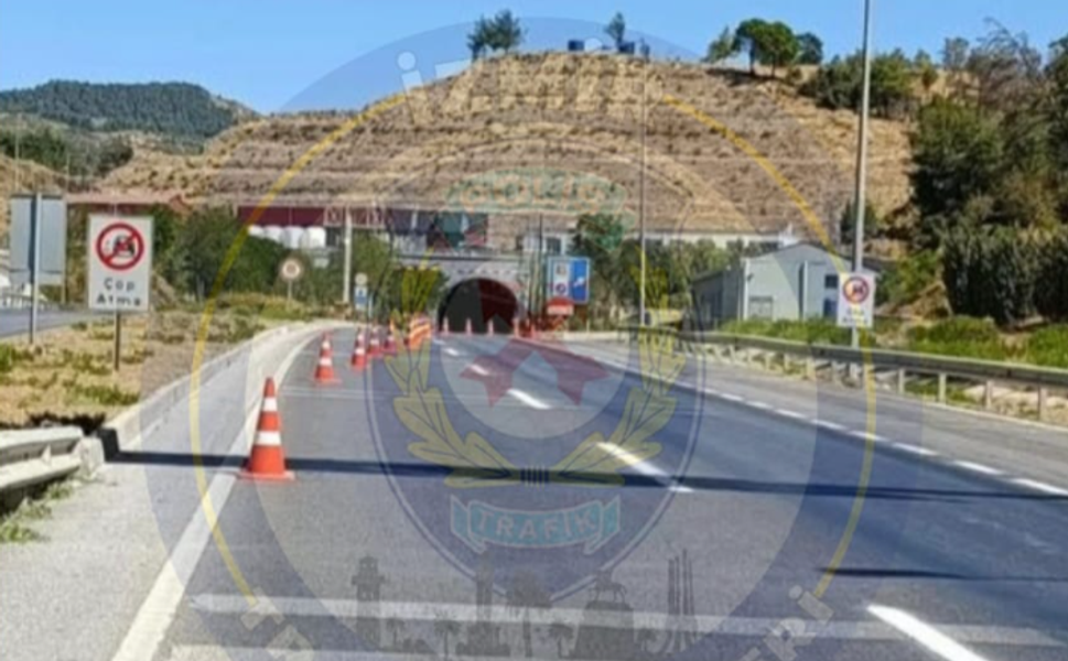 Saat verildi: Sabuncueli Tüneli trafiğe kapalı!