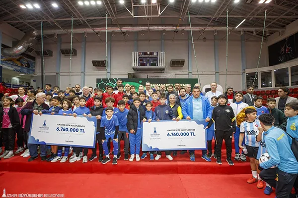 Can suyu oldu: İzmir'de 199 amatör kulübe destek