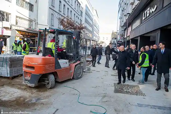 Çalışmalar bitmek üzere: Kemeraltı ışıl ışıl olacak