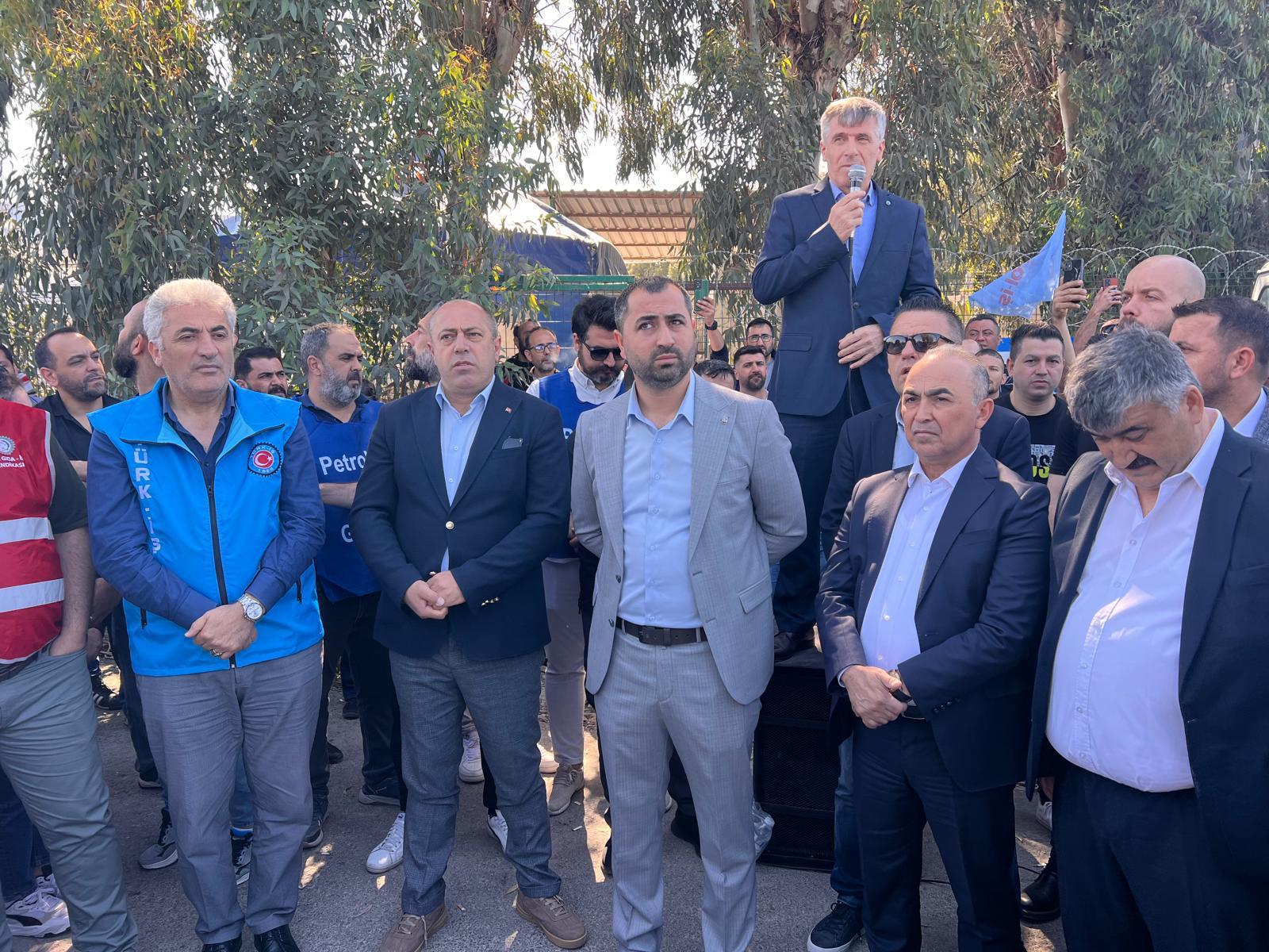 Httpswww.izgazete.netizmirde Grev Atesi Yandi Tpi Iscileri Is Birakti