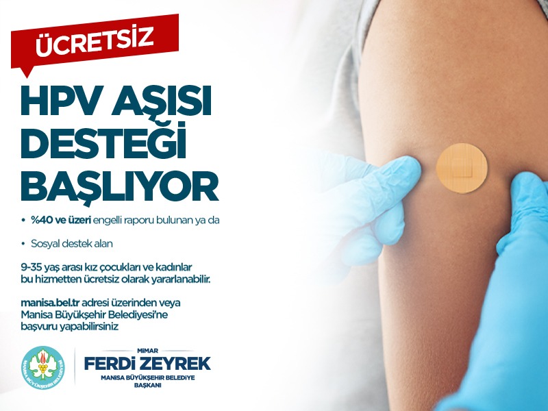 Manisa'da Kadınlara Ücretsiz Hpv Aşı Desteği-1