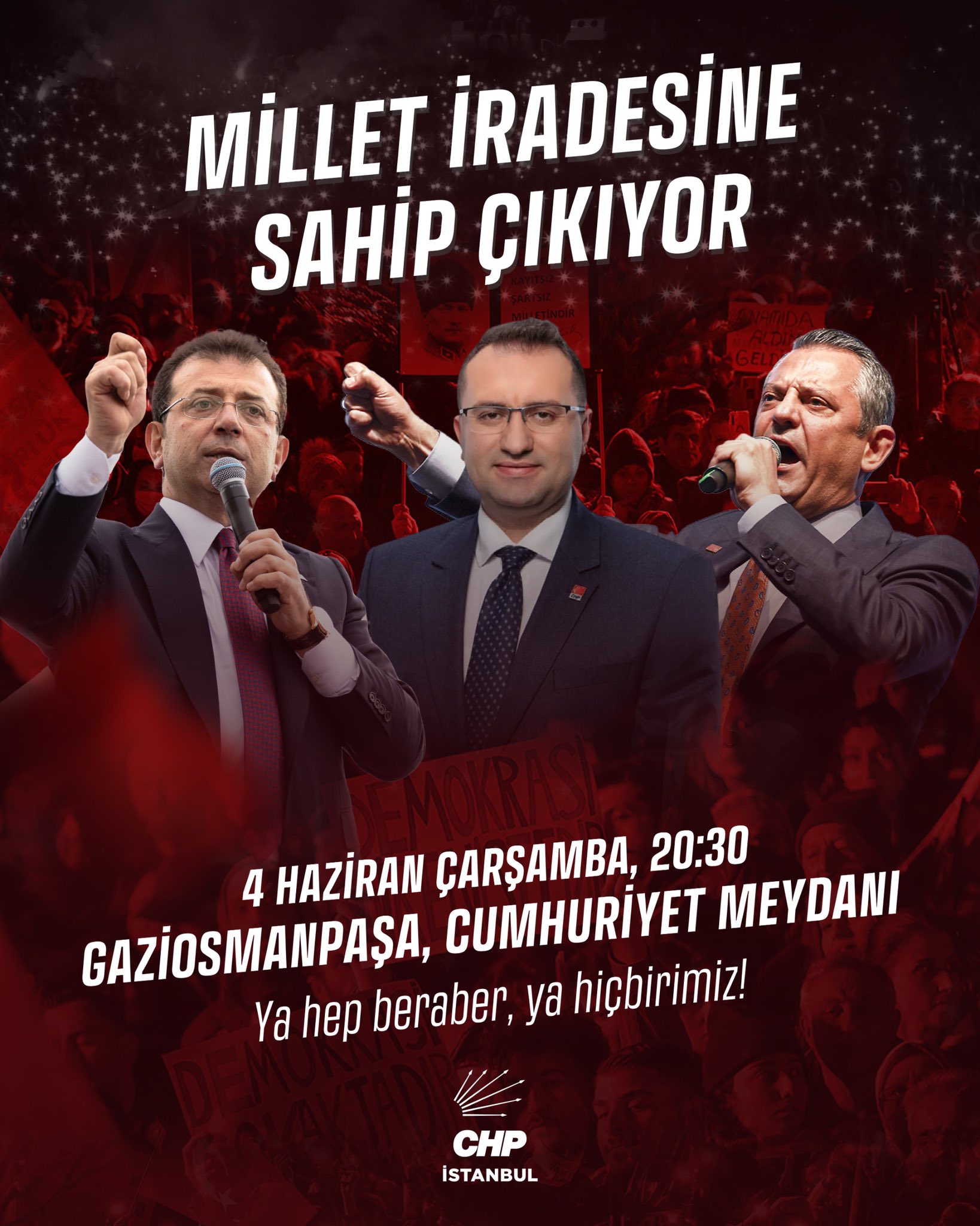 Chpden Surpriz Miting Adresi