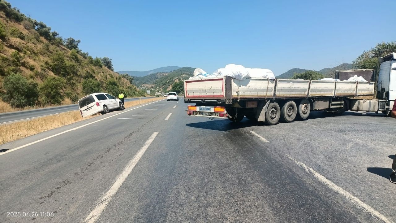 Milas Söke Karayolu’nda Trafik Kazası (3)