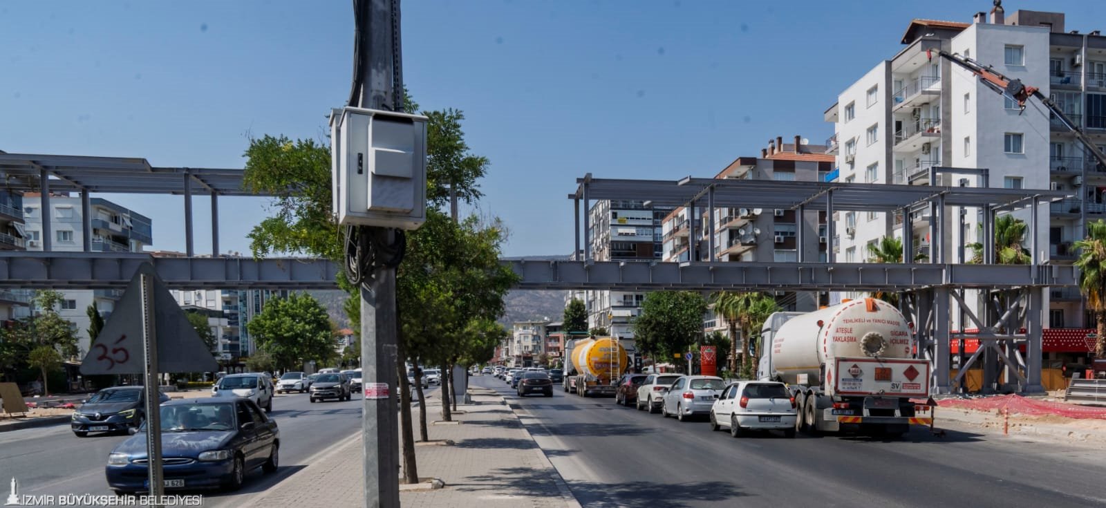 Izmirde Yeni Ust Gecit Icin Tarih Verildi Trafik Konforunu Artiracak