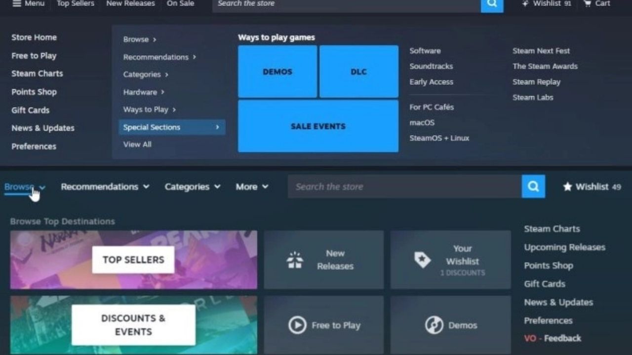 steam