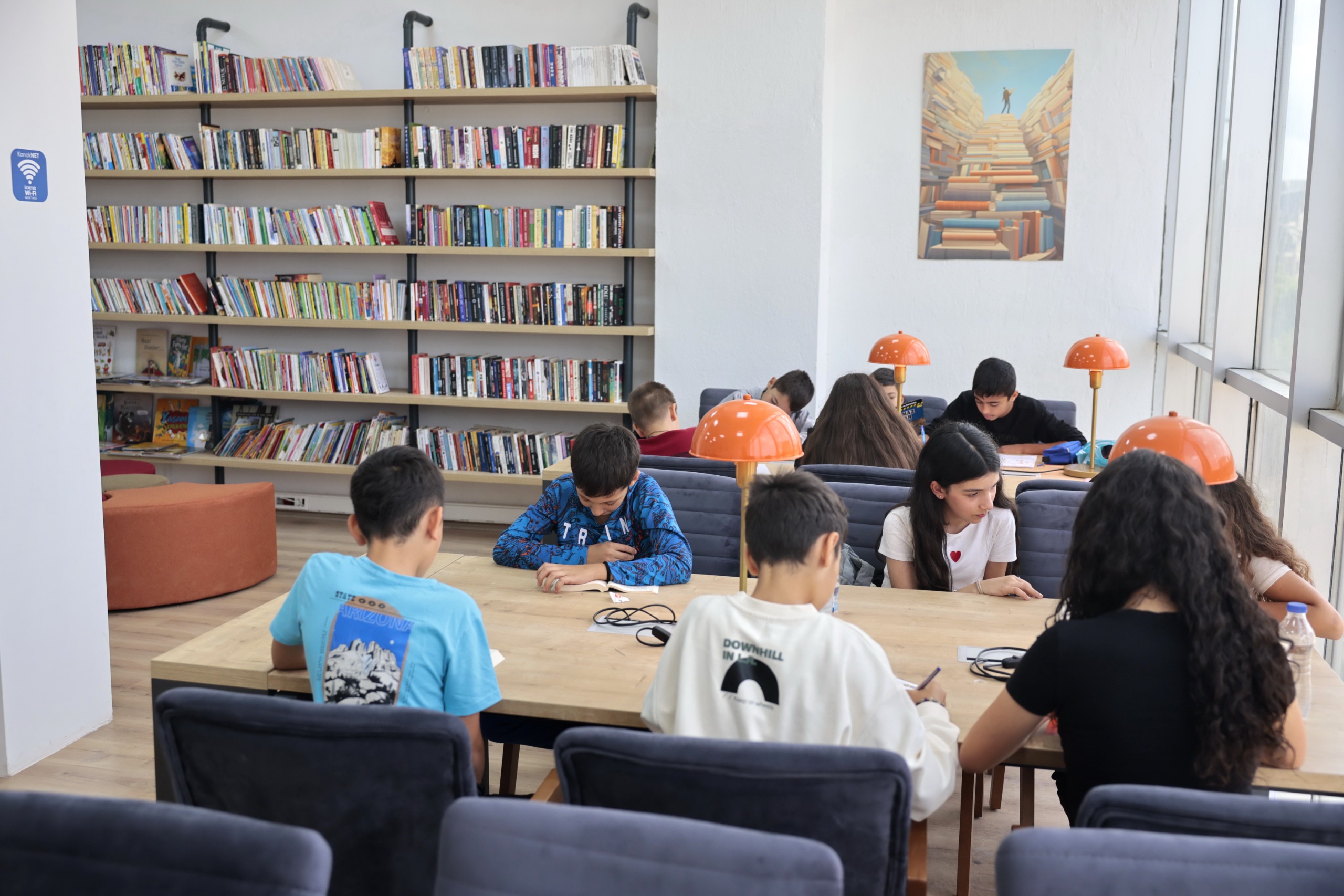 Konaklı Öğrenciler Cumhuriyet Kütüphanelerini Çok Sevdi (1)